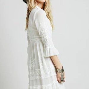 Boho White Dress